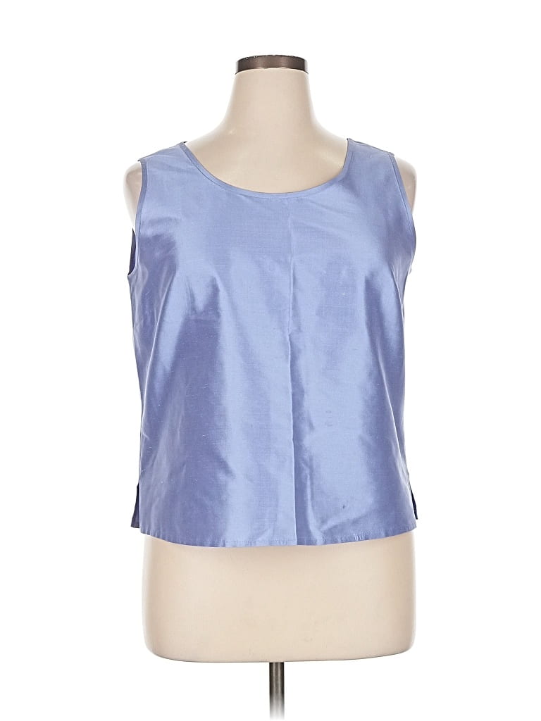 CONNIE ROBERSON Pre-owned Sleeveless Blouse In Blue