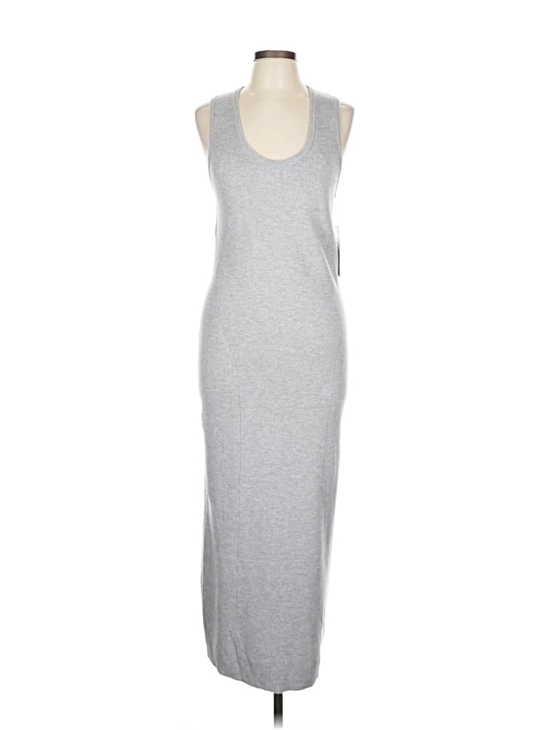 Pre-owned Athleta Casual Dress In Gray