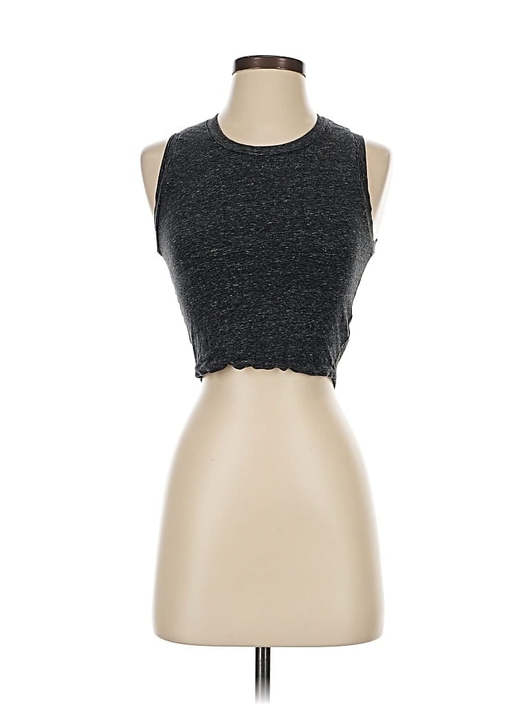 Pre-owned Wilfred Free Tank Top Gray Halter Neckline Tops