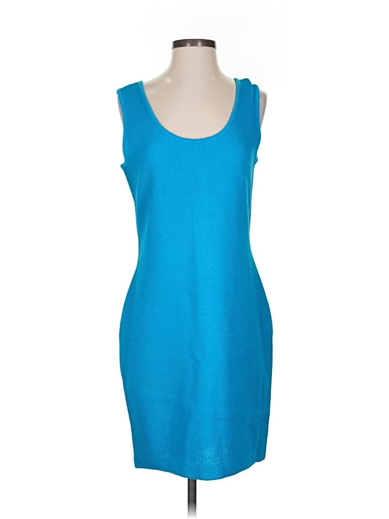 ST. JOHN COLLECTION BY MARIE GRAY Pre-owned Cocktail Dress In Blue