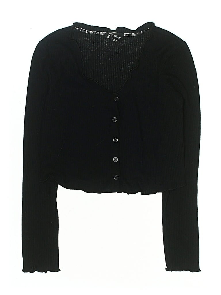 Pre-owned Art Class Kids' Cardigan Sweater In Black