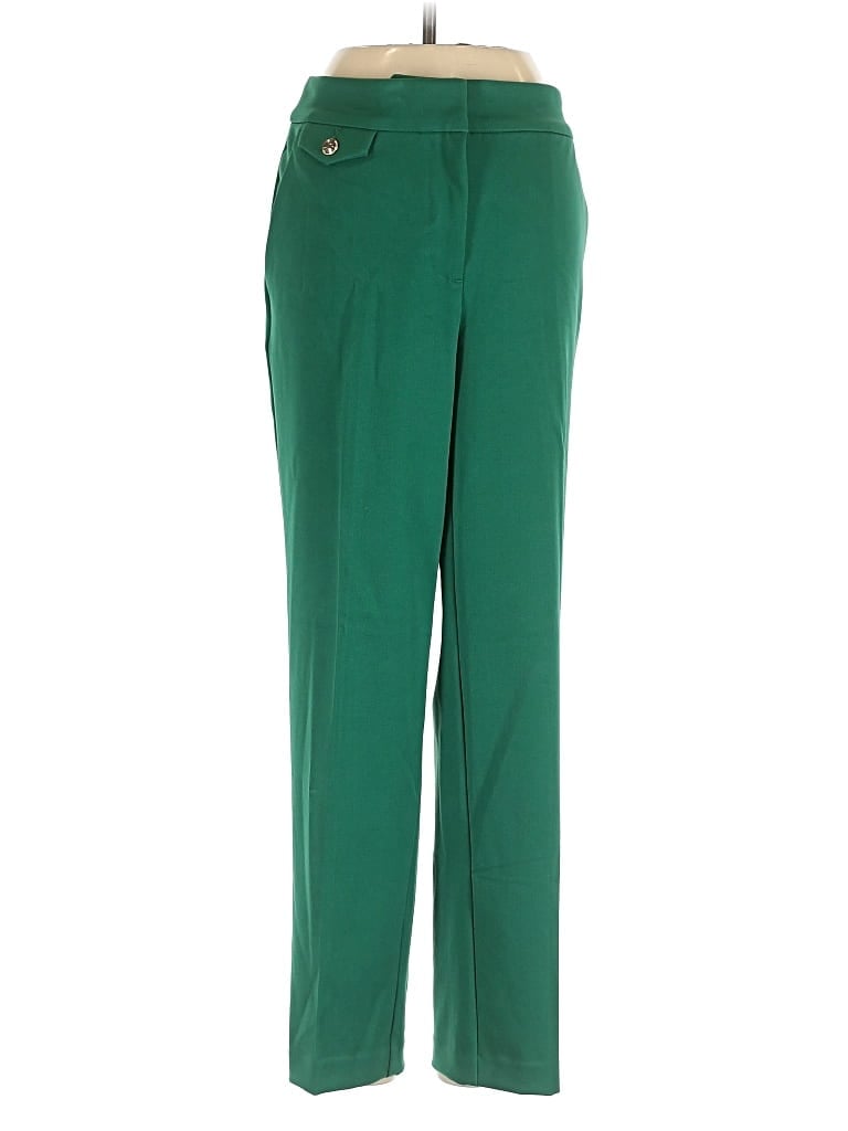 Pre-owned Ann Taylor Loft Dress Pants In Green