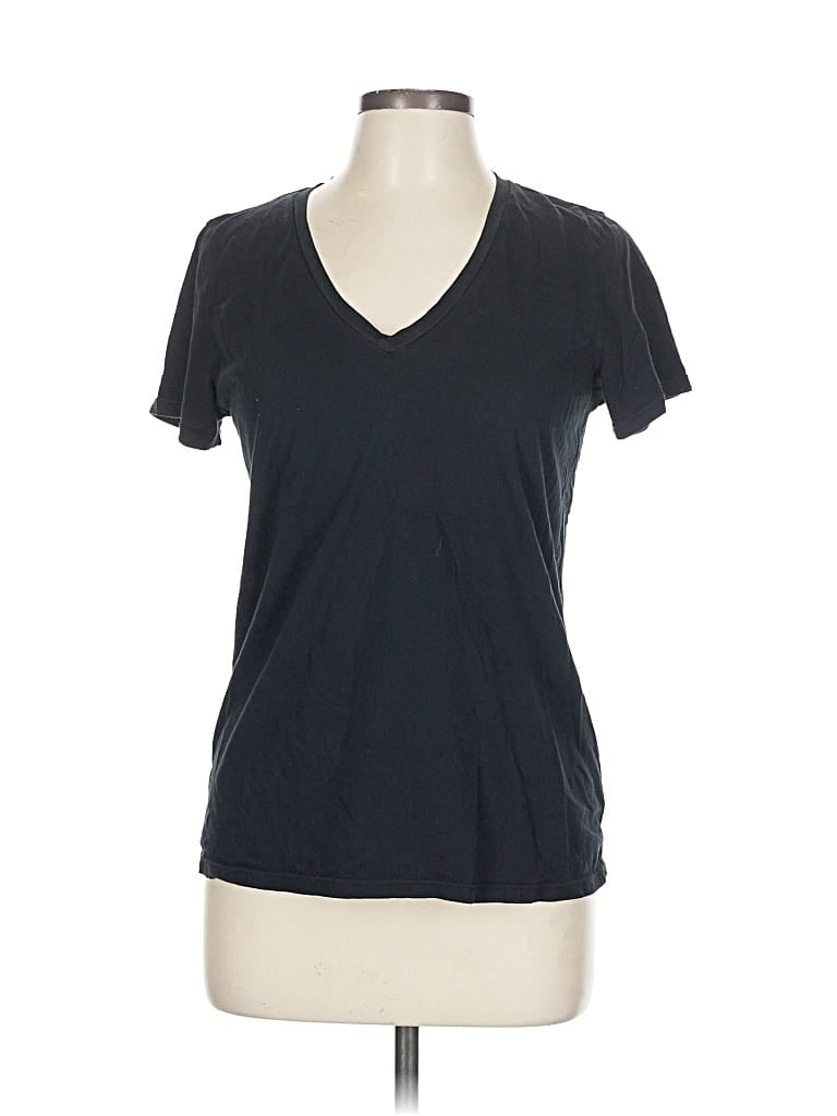 Pre-owned Everlane Short Sleeve T-shirt In Black