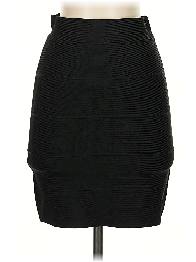 Pre-owned Bcbgmaxazria Formal Skirt In Black