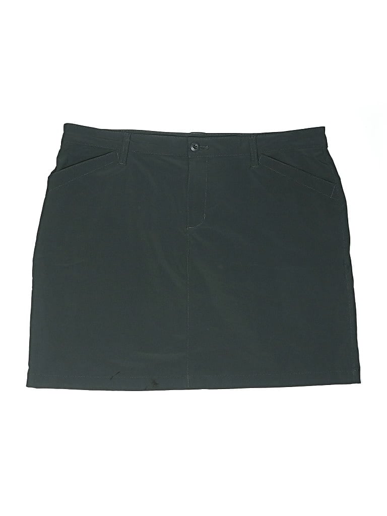 Pre-owned Eddie Bauer Active Skort In Black