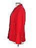 Carlisle 100% Silk Red Silk Blazer Size 10 - photo 5