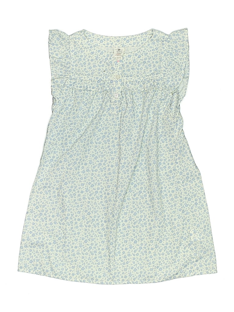 Pre-owned Crewcuts Kids' Dress In Blue