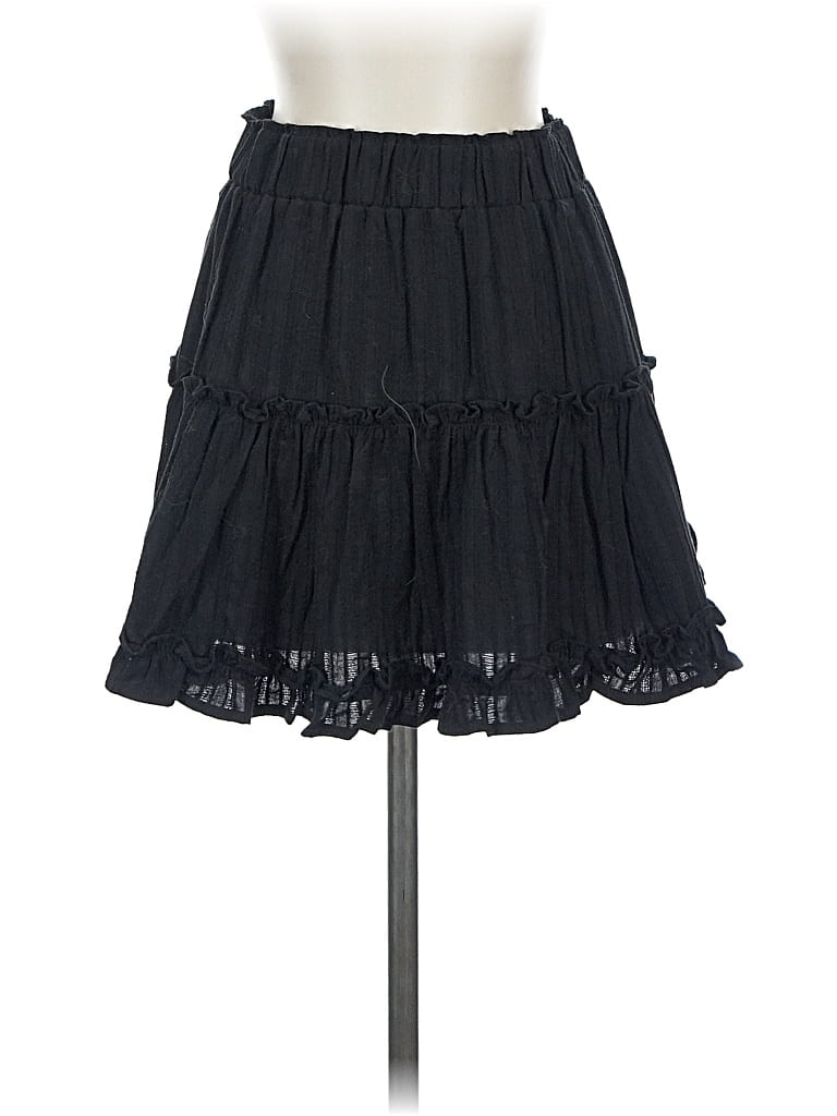 Pre-owned Polly Casual Skirt In Black