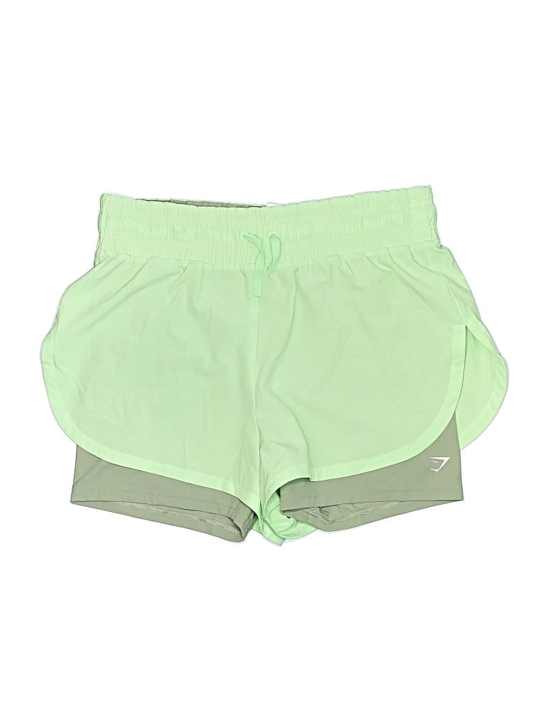 Pre-owned Gymshark Athletic Shorts In Green