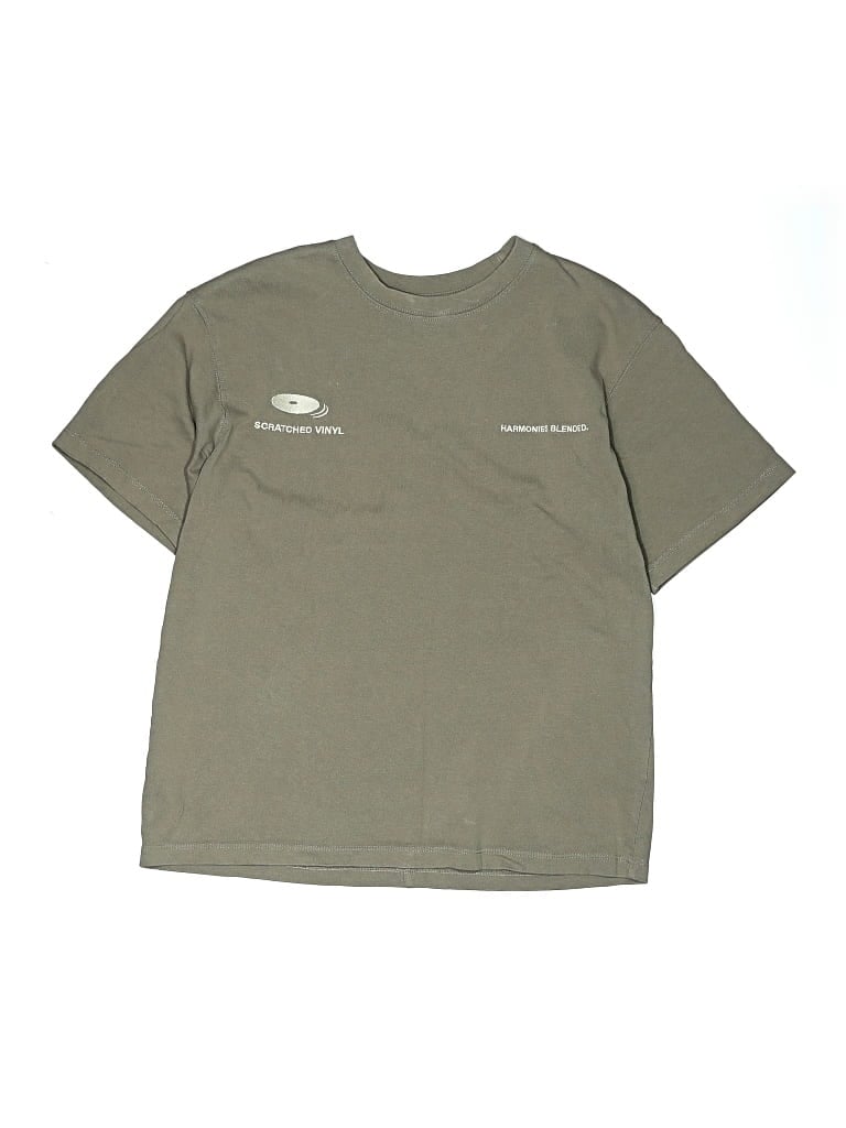 Pre-owned Zara Kids' Short Sleeve T-shirt In Green