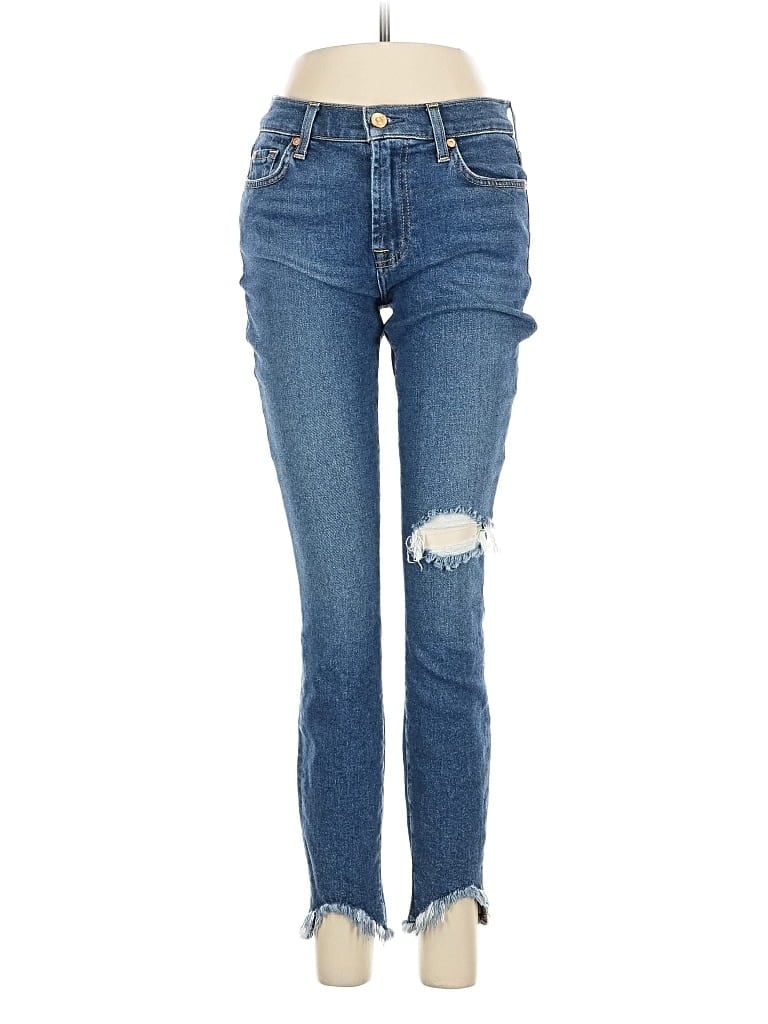 7 FOR ALL MANKIND Pre-owned Jeans In Blue