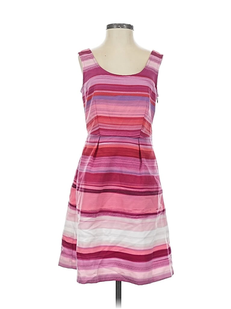 Pre-owned Ann Taylor Loft Outlet Casual Dress In Pink
