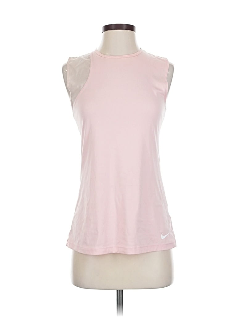 Pre-owned Nike Sleeveless T-shirt In Pink
