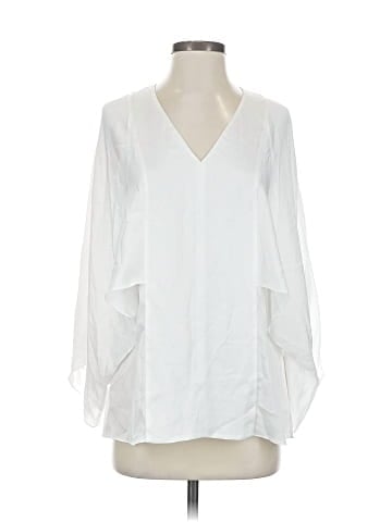 Lafayette 148 New York 3/4 Sleeve Blouse (view 1)