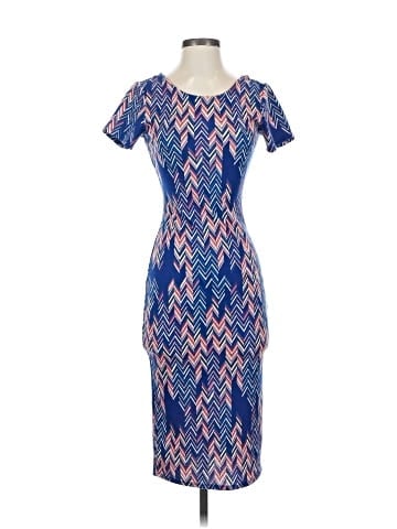 Aqua Cocktail Dress (view 1)