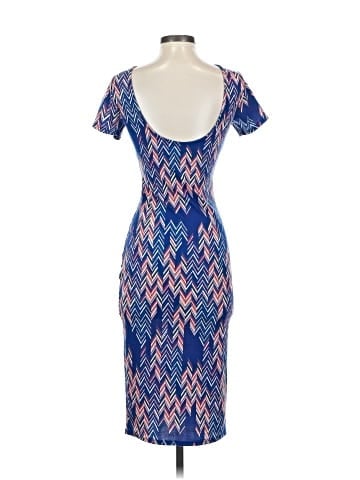 Aqua Cocktail Dress (view 2)