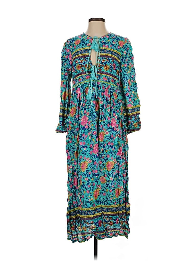 Pre-owned Assorted Brands Casual Dress In Blue