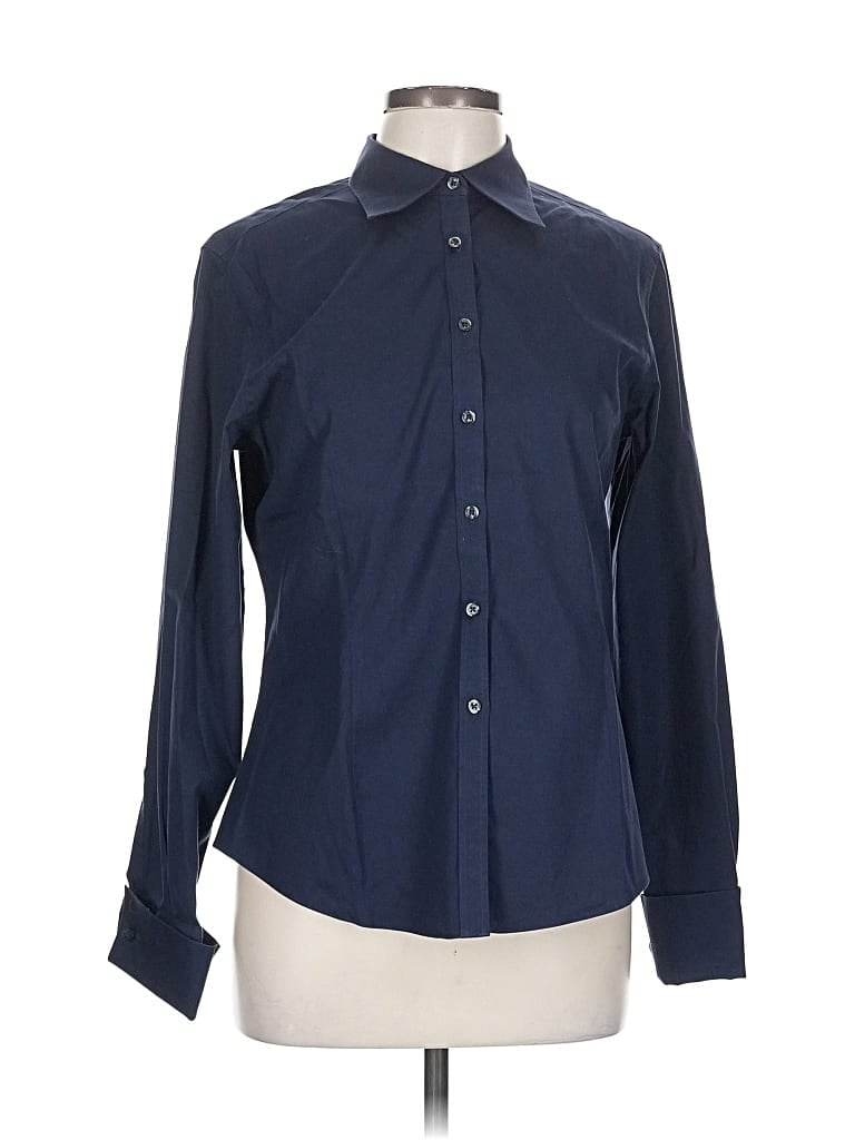 Pre-owned Brooks Brothers 346 Long Sleeve Button Down Shirt In Blue