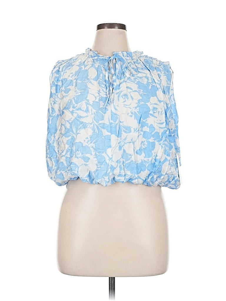 Assorted Brands Sleeveless Blouse In Blue