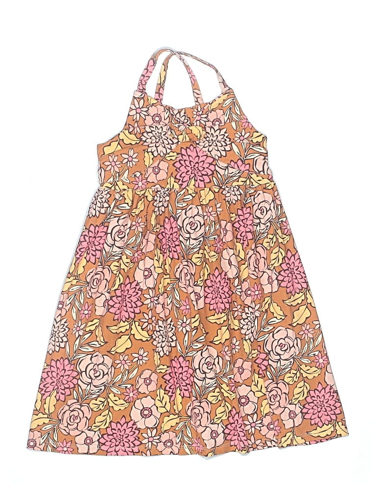 Pre-owned Tommy Bahama Kids' Dress In Yellow