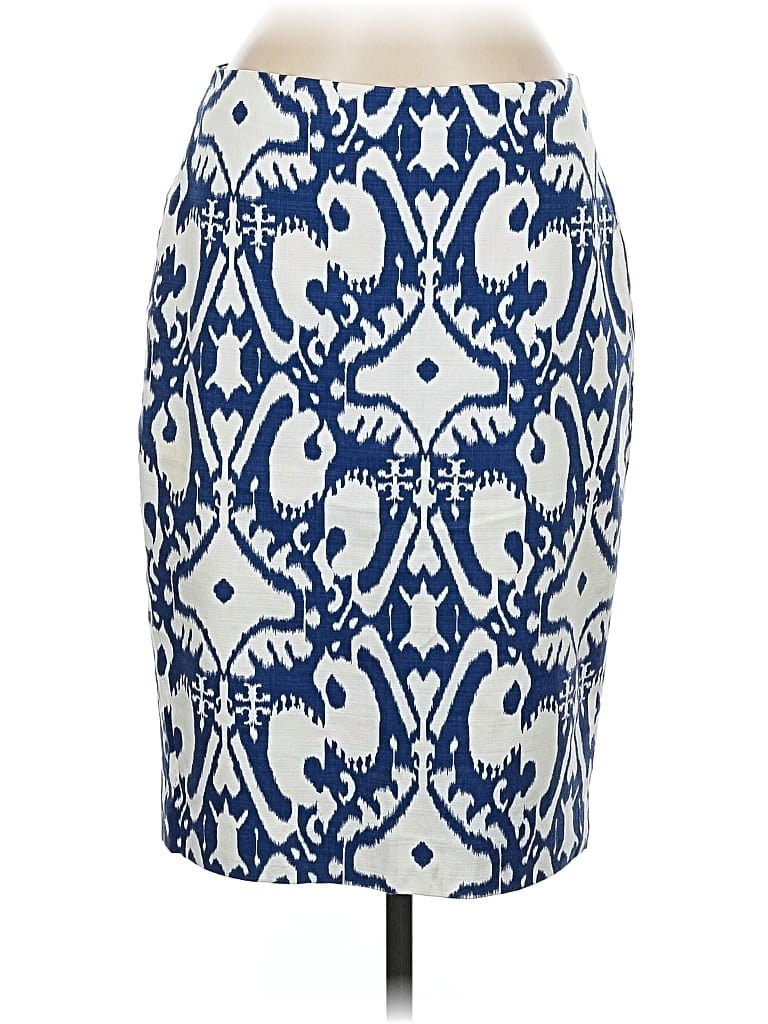 Pre-owned Ann Taylor Formal Skirt In Blue