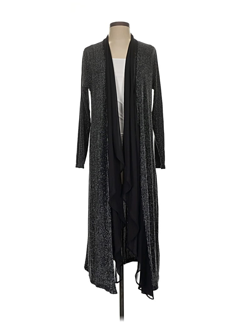 Pre-owned Assorted Brands Cardigan Sweater In Gray