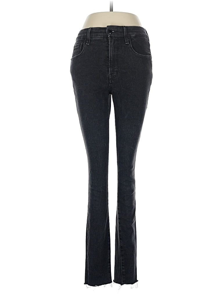 Pre-owned Good American Jeans In Black