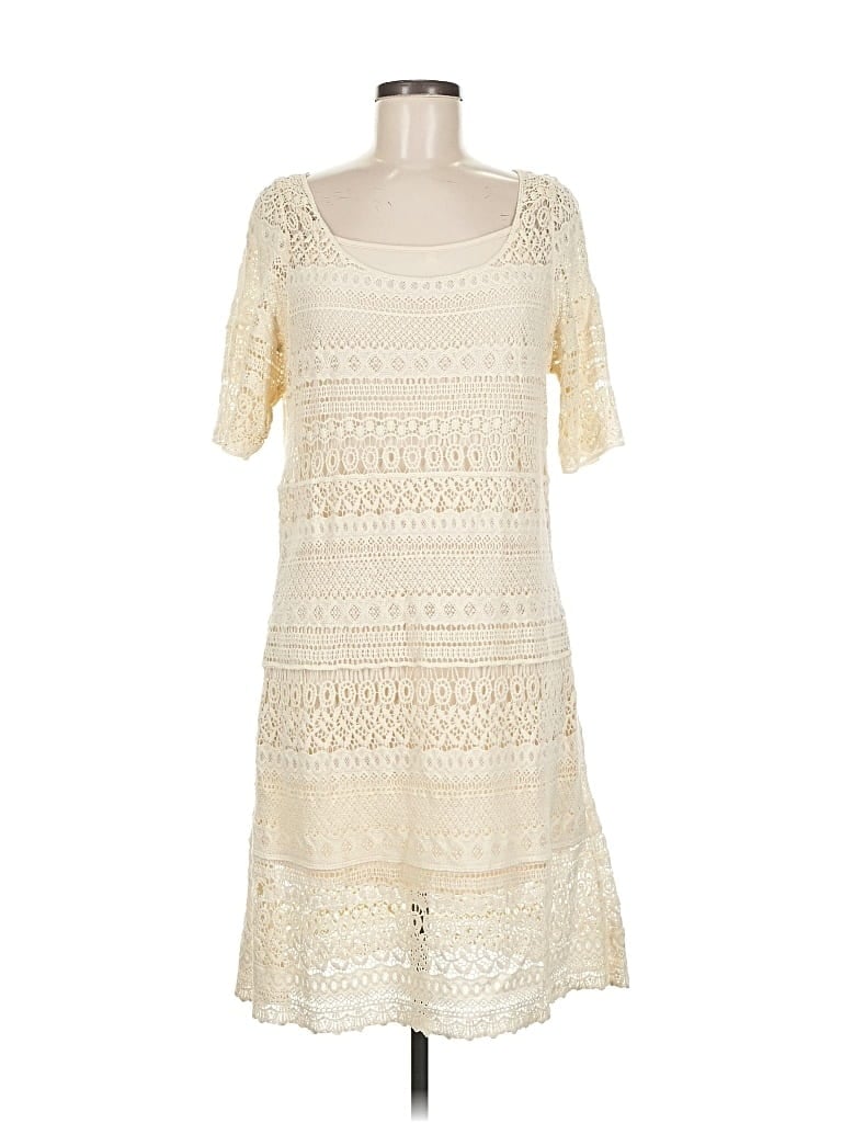 Solitaire Casual Dress In Neutral