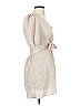 Zara Checkered-gingham Tan Casual Dress Size S - photo 4