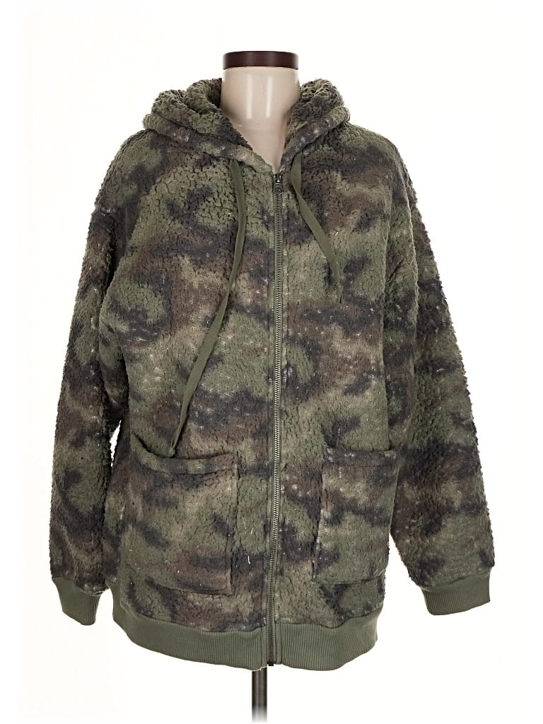 Click to view more detailed imagery on our partner's website Pre-owned American Eagle Outfitters Zip Up Hoodie In Green