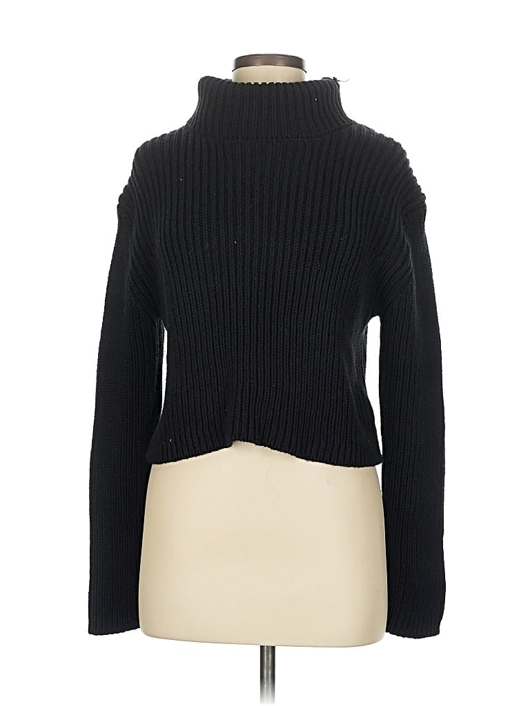Pre-owned La Hearts Turtleneck Sweater In Black