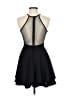Emerald Sundae Solid Black Cocktail Dress Size M - photo 2