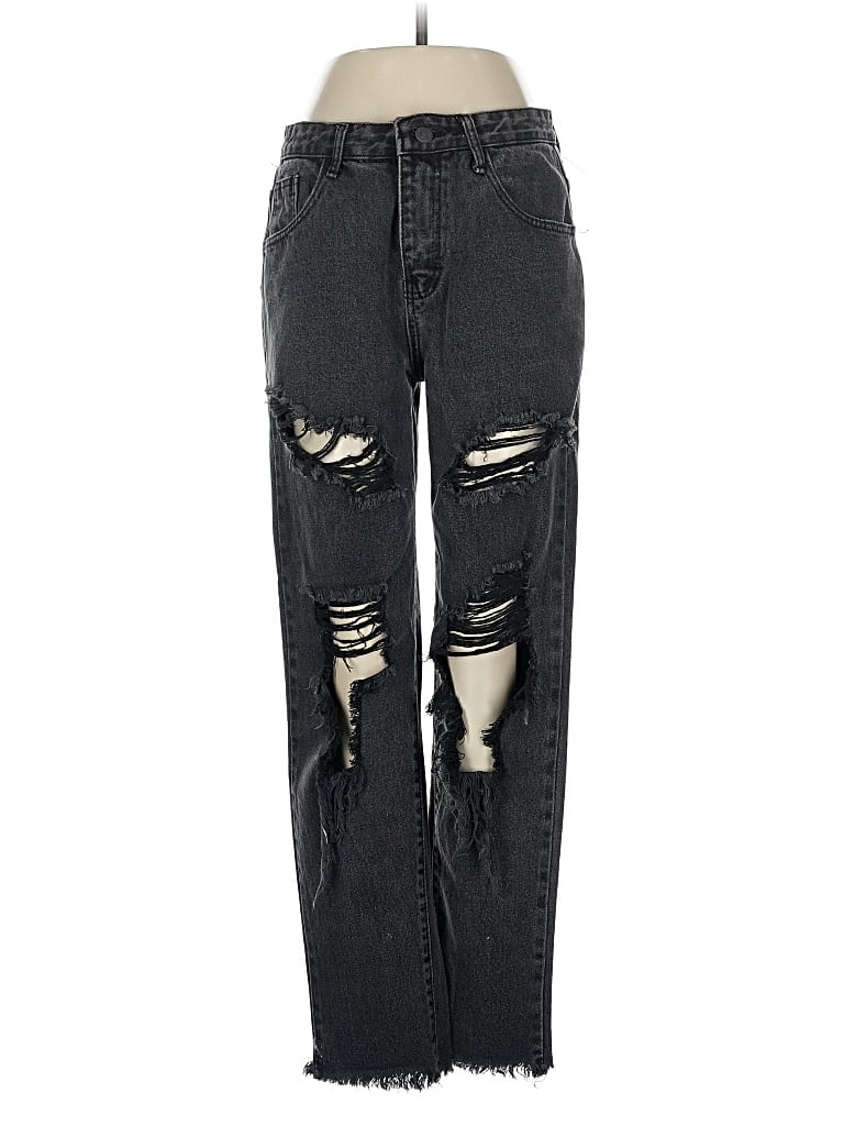 Pre-owned Unbranded Jeans In Black