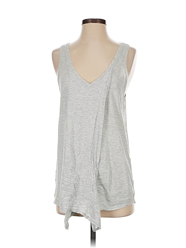 Pre-owned Lululemon Athletica Sleeveless T-shirt In Gray