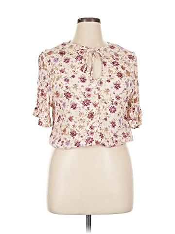 Self Esteem Short Sleeve Blouse (view 1)