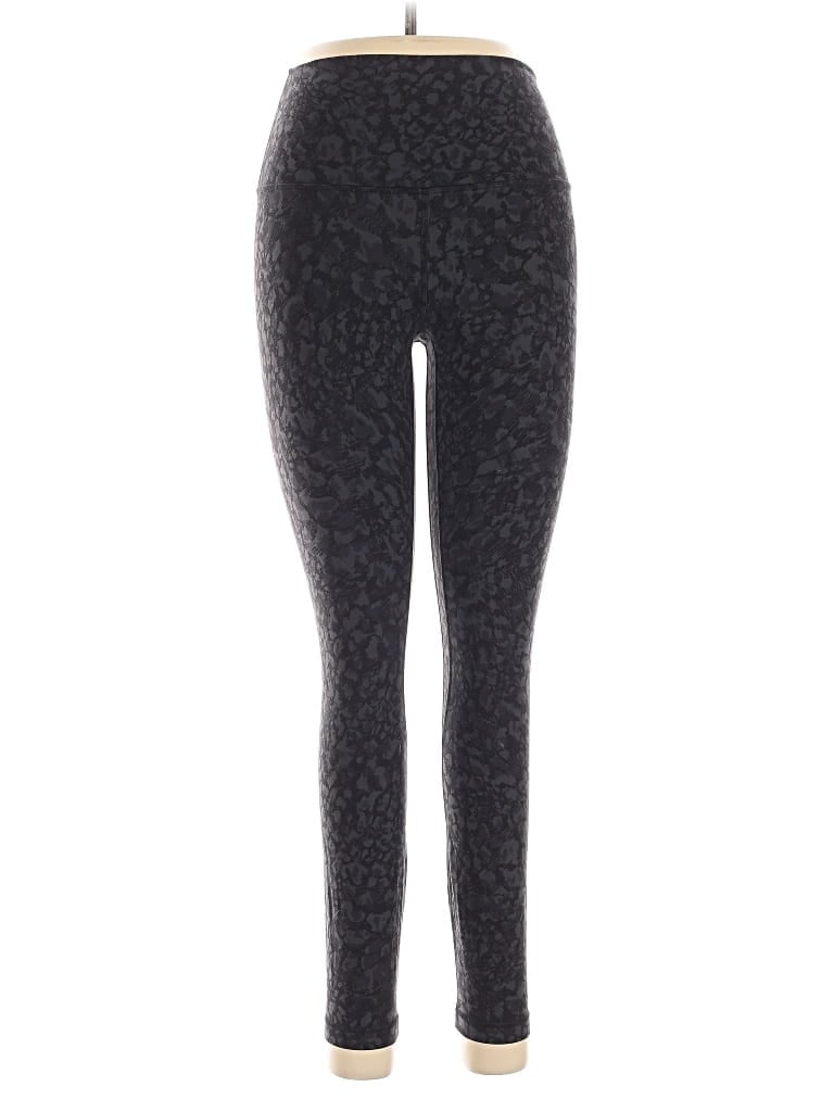 Pre-owned Lululemon Athletica Leggings In Black