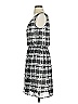 AGB 100% Polyester Plaid Gray Casual Dress Size S - photo 5