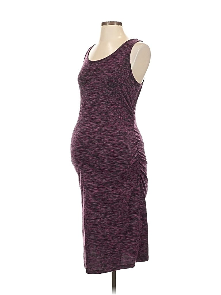 Pre-owned Liz Lange Maternity For Target Casual Dress In Burgundy