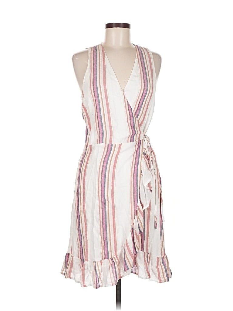 Pre-owned Rails Casual Dress In White