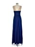 Xscape 100% Polyester Blue Cocktail Dress Size 6 - photo 2