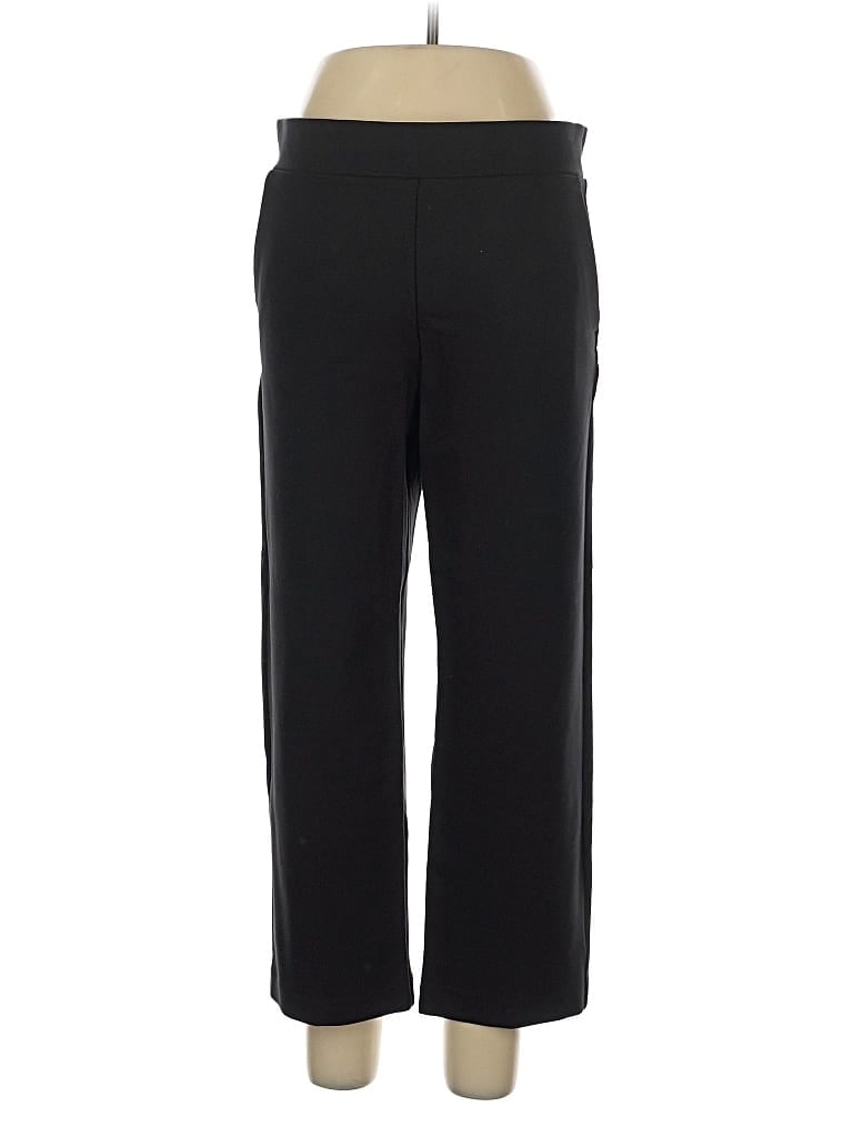 Pre-owned Ann Taylor Loft Track Pants In Black