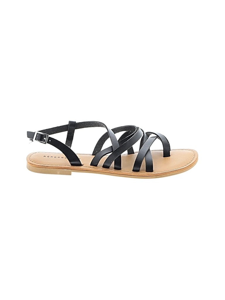 Pre-owned Aéropostale Sandals In Black