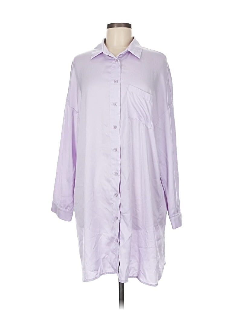 Pre-owned Blue Blush Casual Dress In Purple