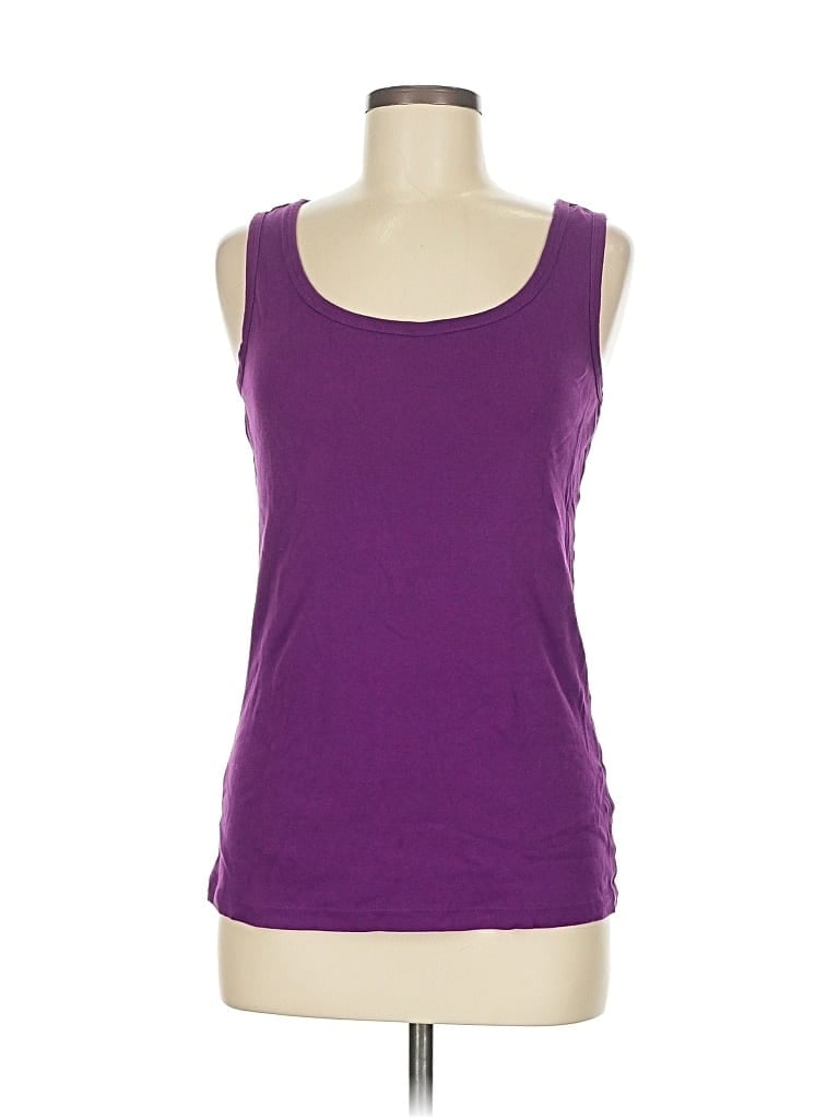 Click to view more detailed imagery on our partner's website Pre-owned St. John's Bay Active Tank Top In Purple