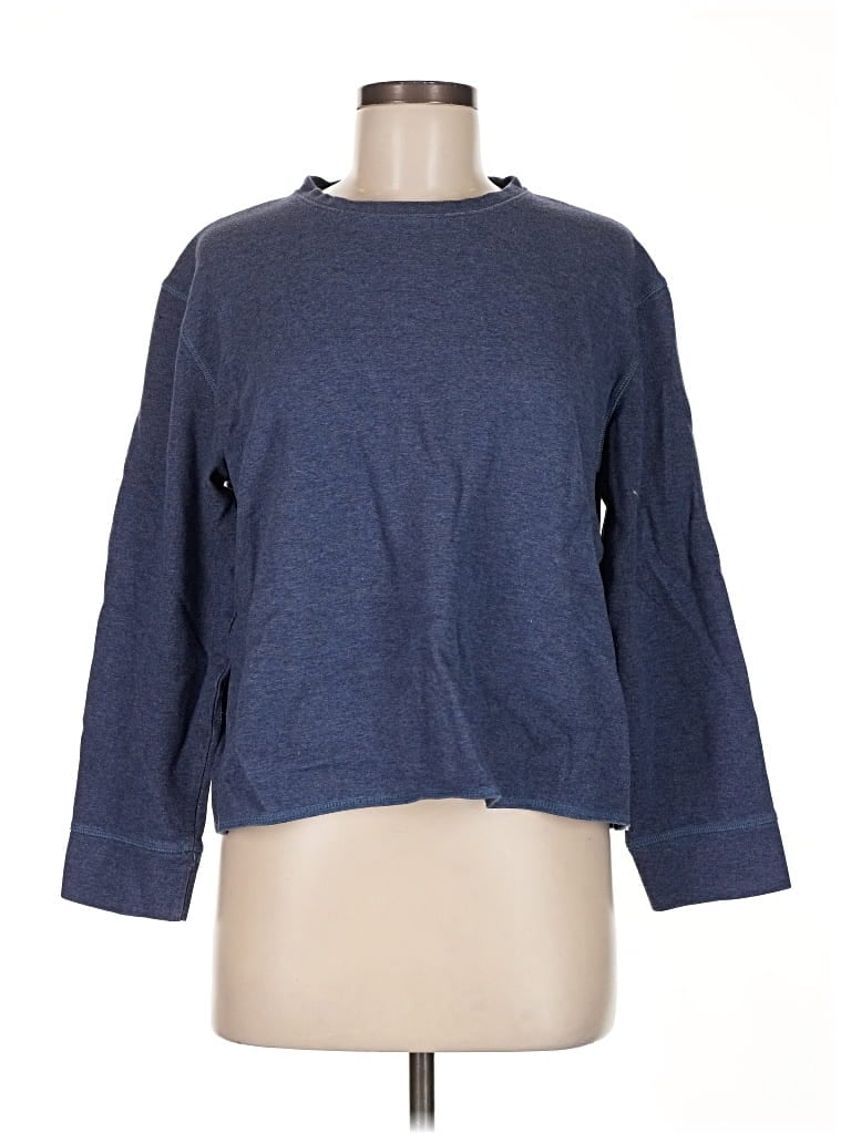 Pre-owned Assorted Brands Sweatshirt In Blue