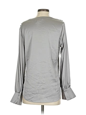 White House Black Market Long Sleeve Blouse (view 2)