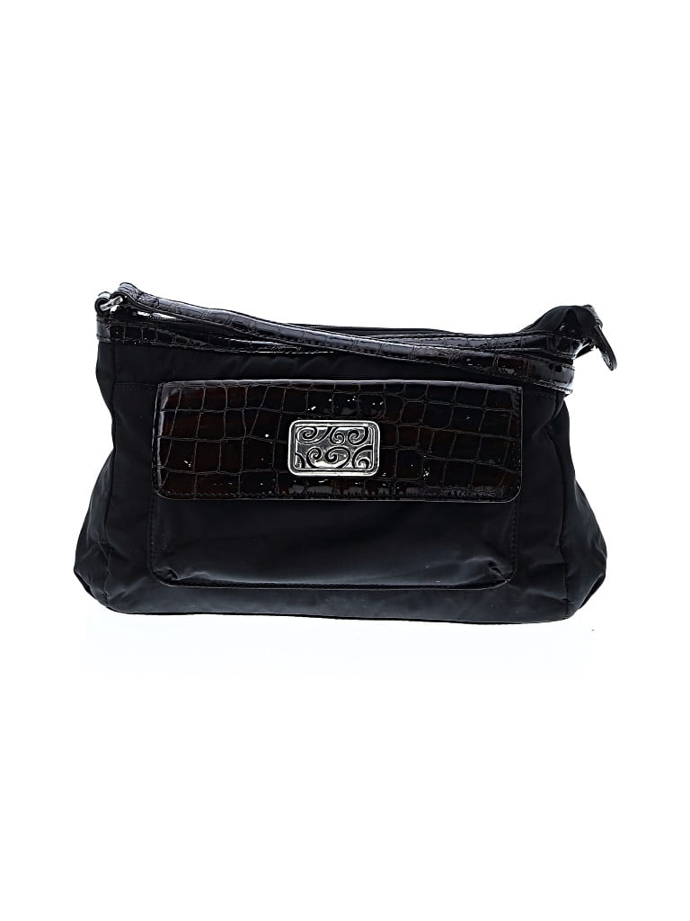 Pre-owned Brighton Shoulder Bag In Black