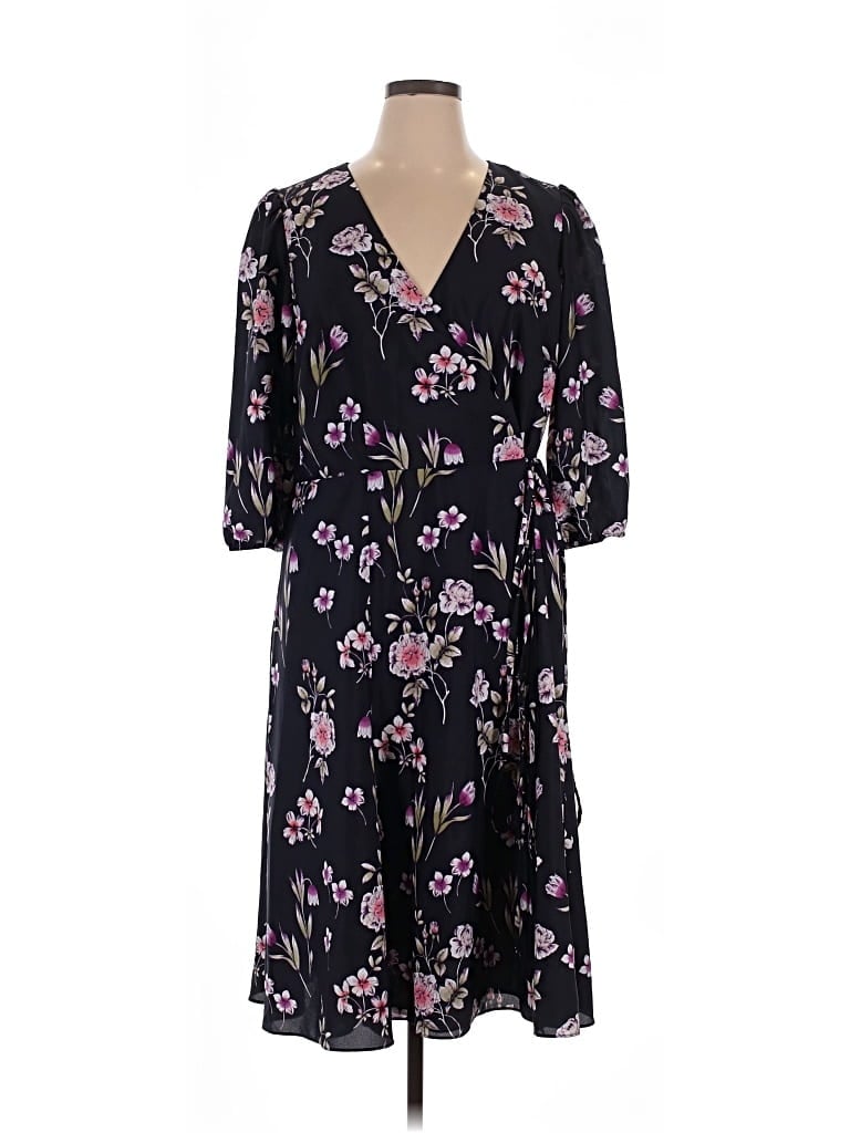 Pre-owned Eliza J Casual Dress In Black