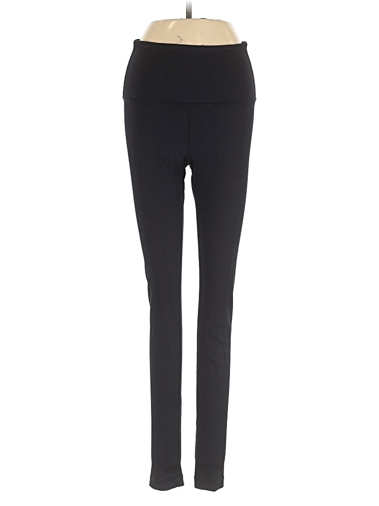 Pre-owned Tan + Lines Active Pants In Black