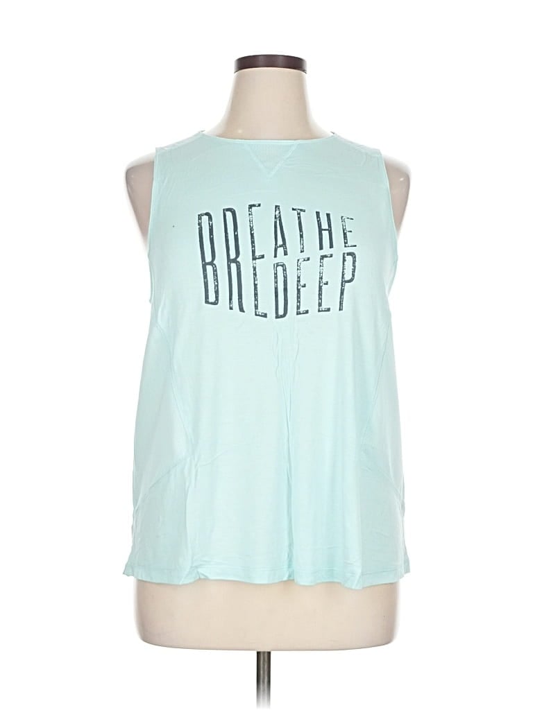 Pre-owned Champion Sleeveless T-shirt In Blue